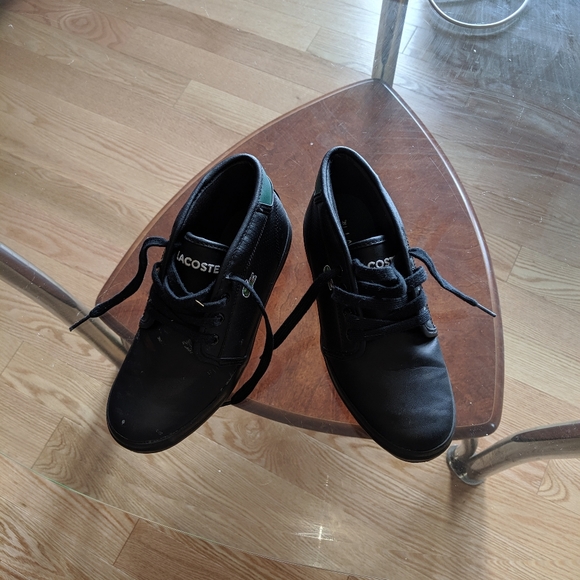 Excellent Condition Boys Lacoste Dress Booties - Picture 2 of 3